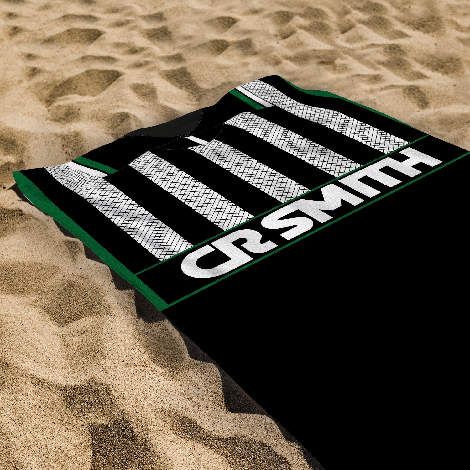 Celtic - 1994 Away Shirt - Personalised Retro Beach Towel - 150cm x 75cm