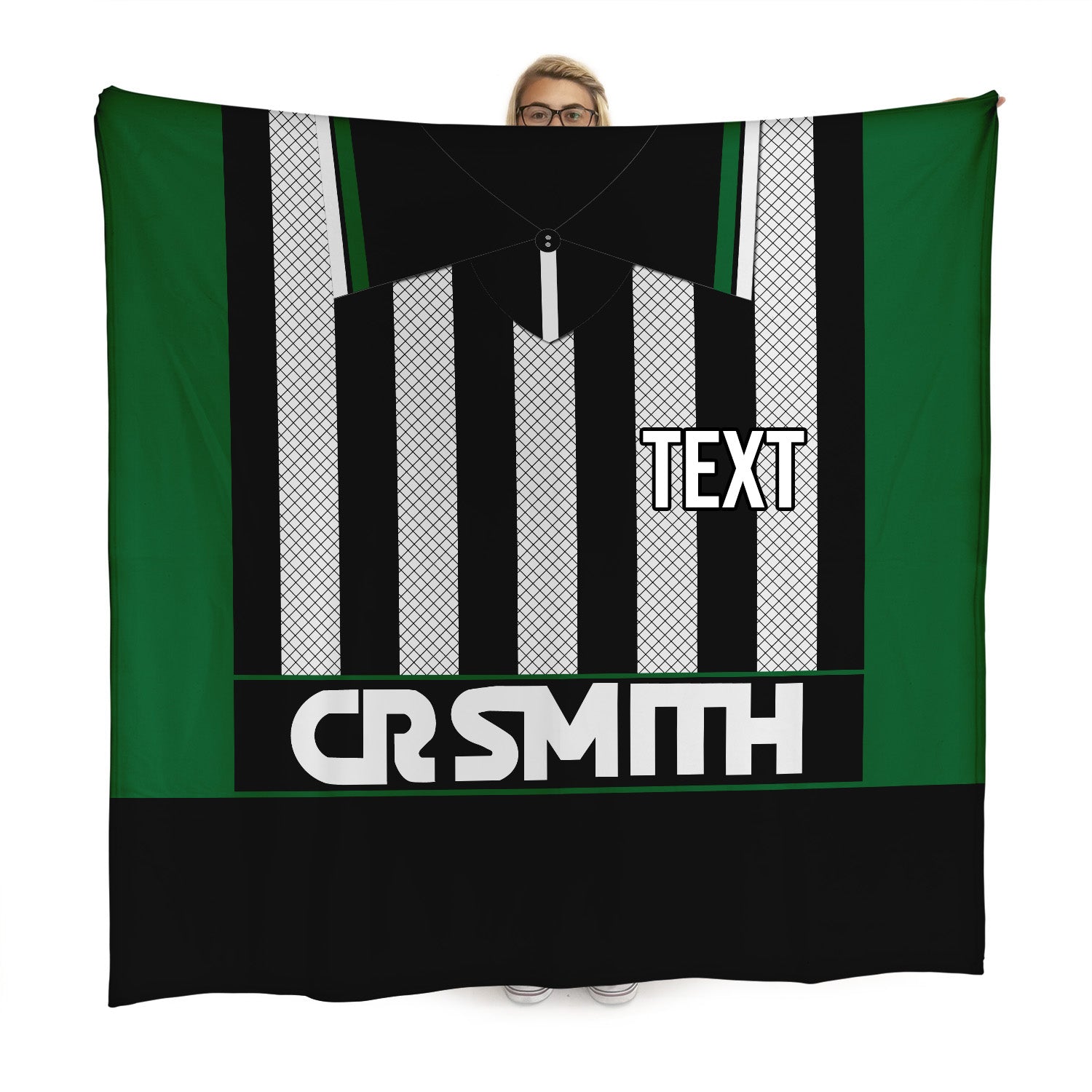 Celtic - 1994 Away Shirt - Personalised Retro Fleece Blanket