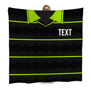 The Celts Retro - 1999 Away Shirt - Personalised Retro Fleece Blanket