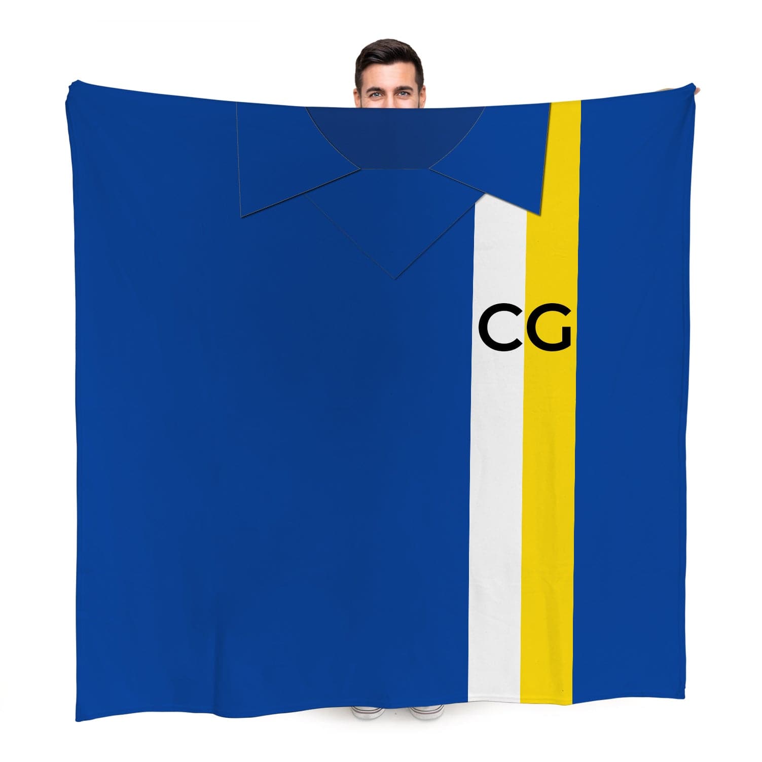 Cardiff -1976 - Home Shirt - Personalised Retro Fleece Blanket