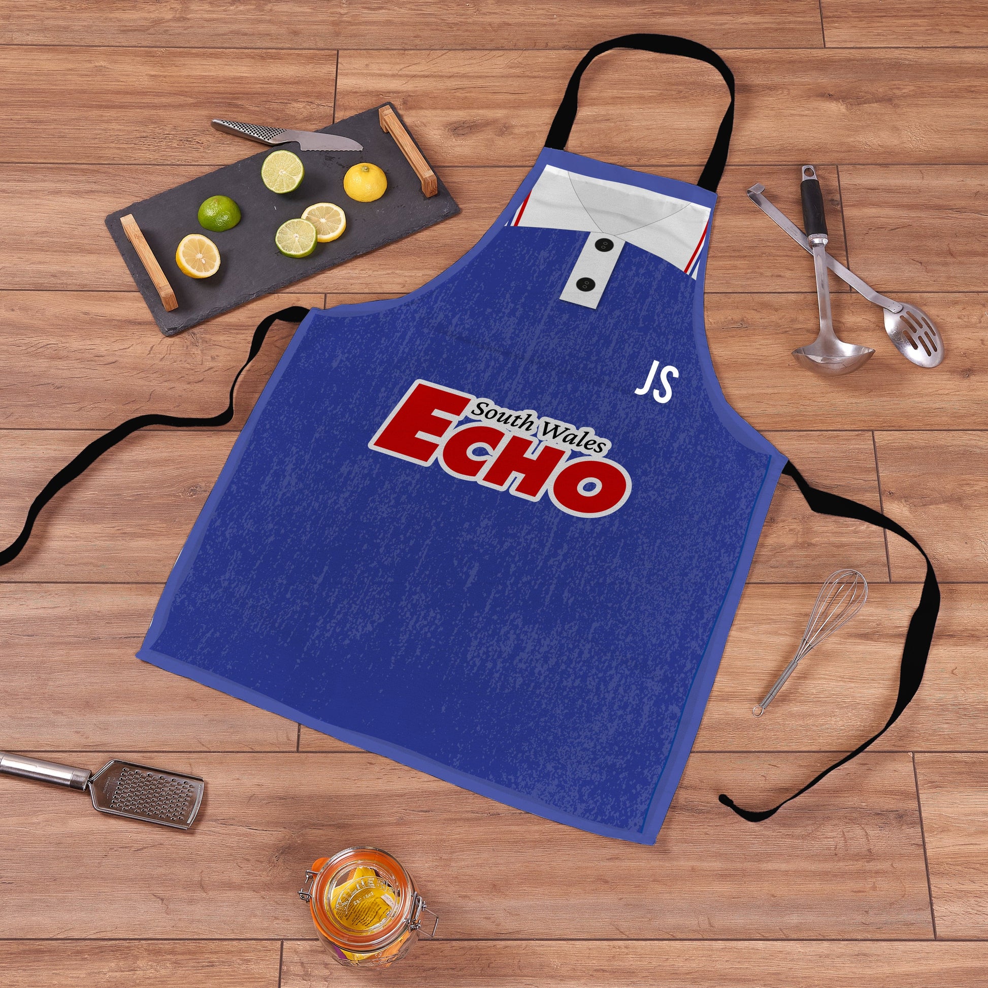 Cardiff - 1992 - HOME Shirt - Personalised Retro Football Apron