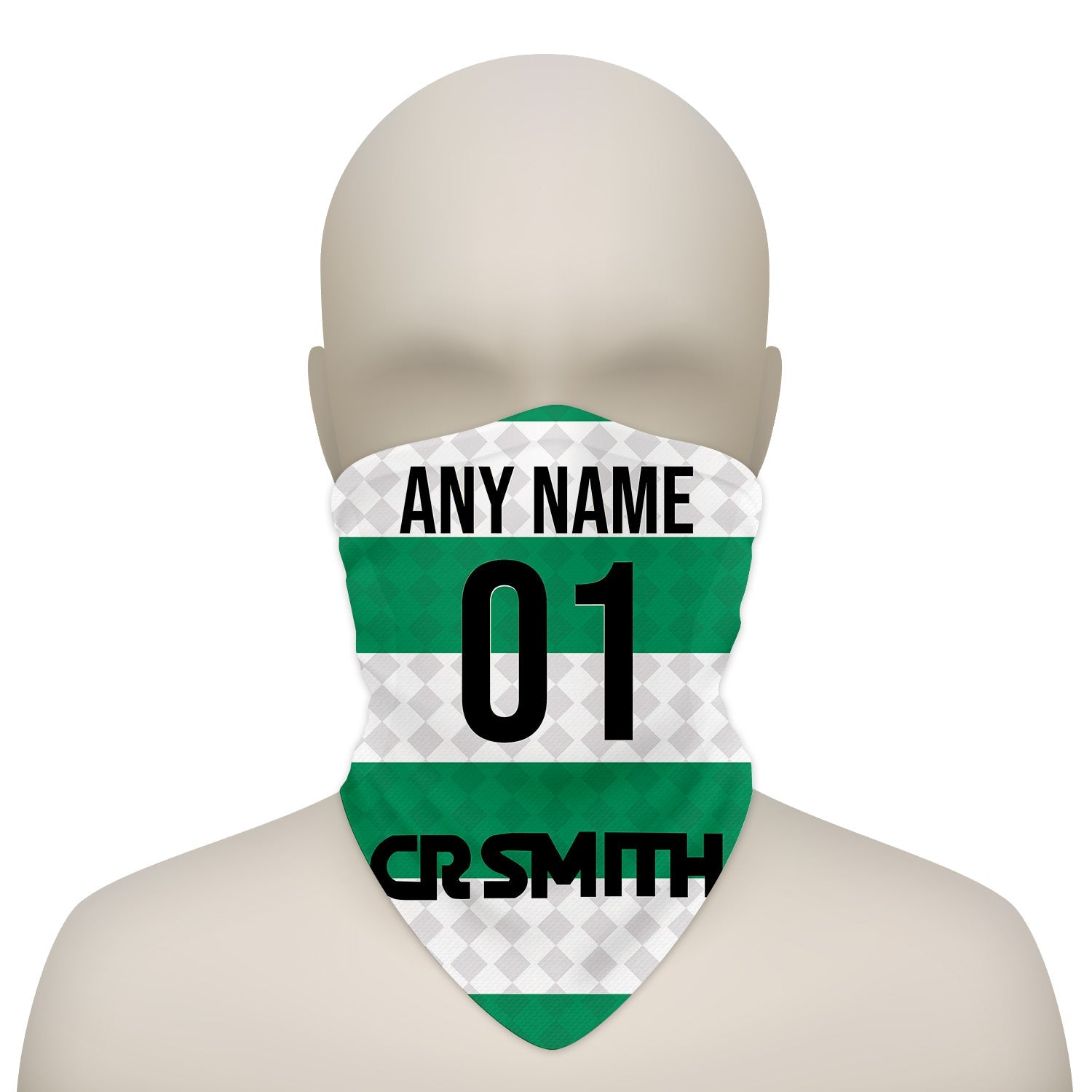 Celtic 1988 Home - Personalised Retro Football Snood