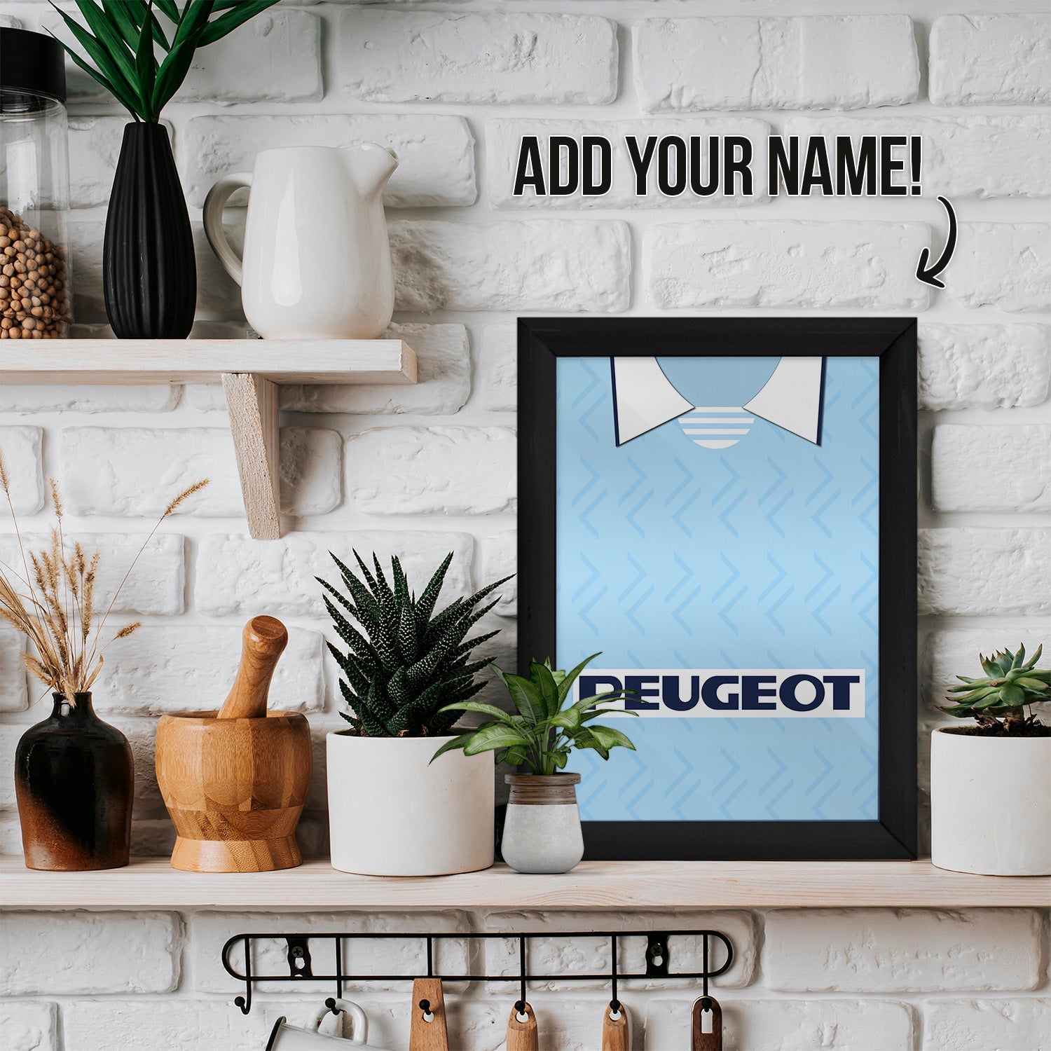 Personalised Coventry - 1995 Home Shirt - A4 Metal Sign Plaque