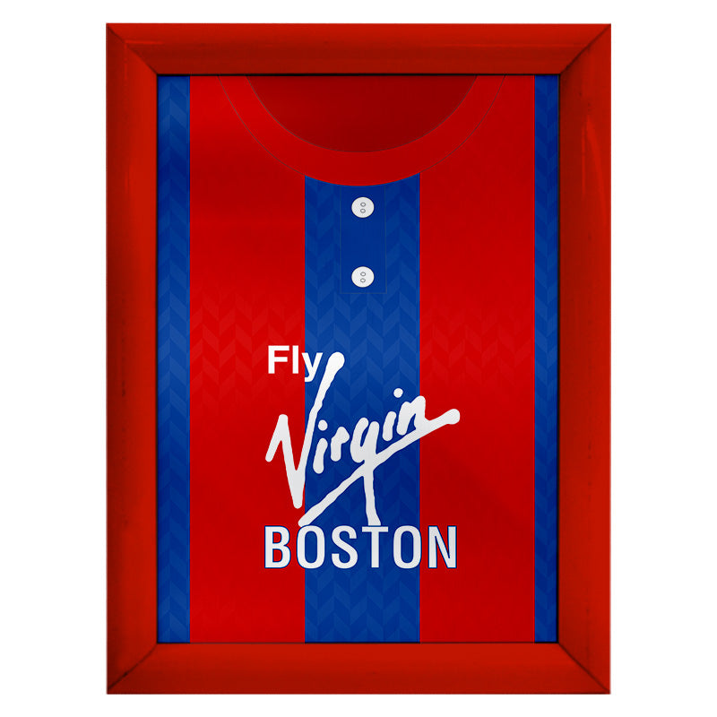 Personalised Crystal Palace - 1991 Home Shirt - A4 Metal Sign Plaque