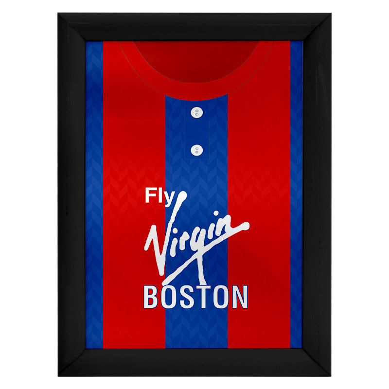 Personalised Crystal Palace - 1991 Home Shirt - A4 Metal Sign Plaque