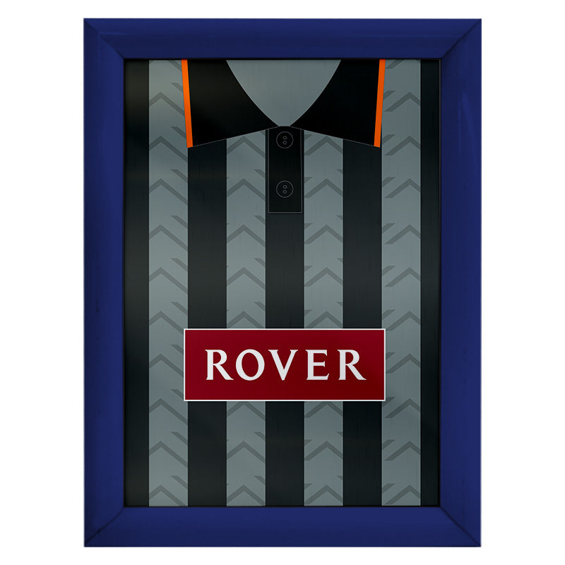 Dundee 1995 Away Shirt - A4 Personalised Metal Sign Plaque 
