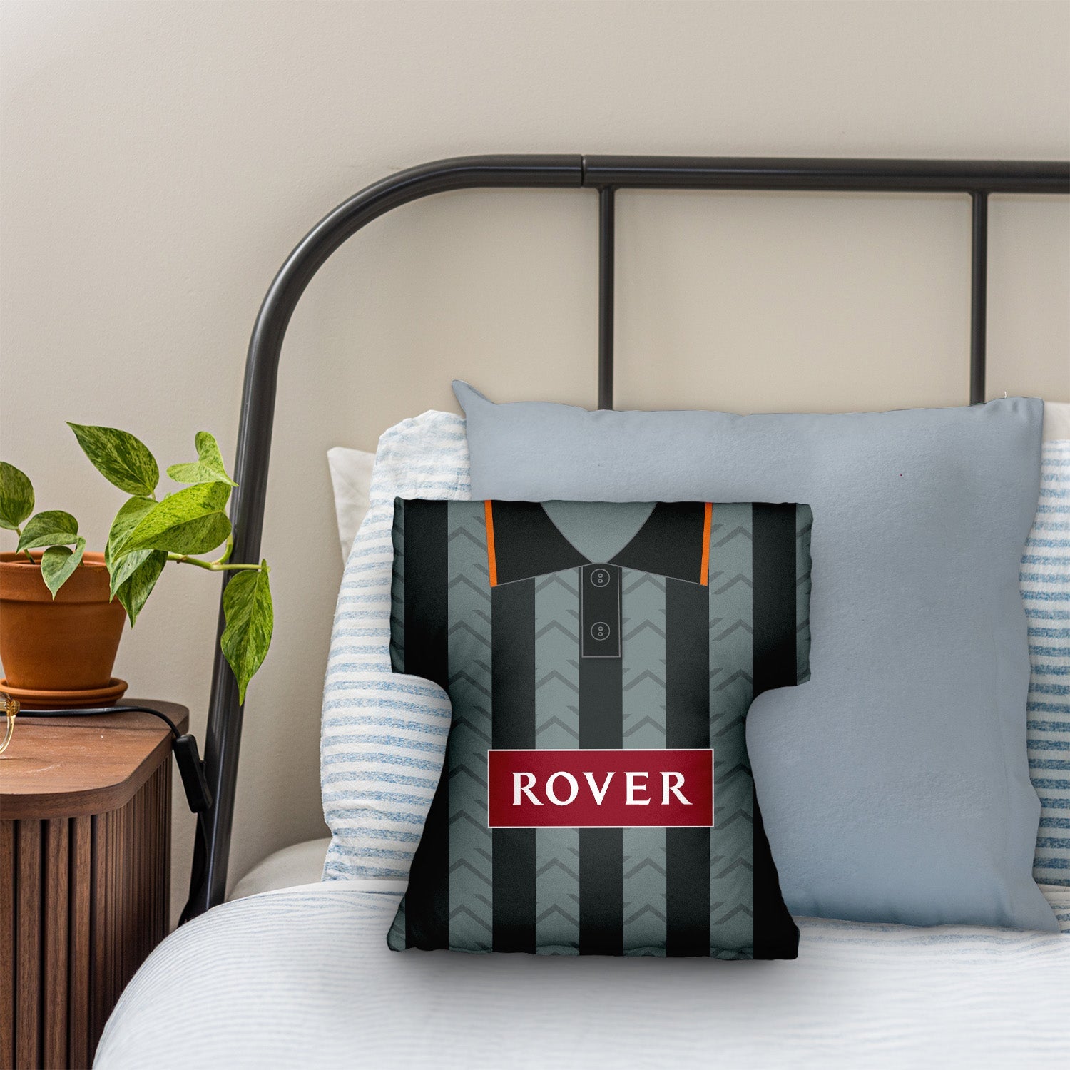 Dundee - 1995 Away Shirt - Personalised Retro Shirt Cushion