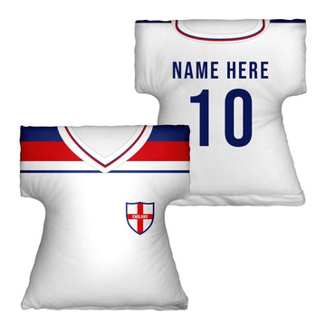 England - 1982 Home - Retro Shirt Cushion