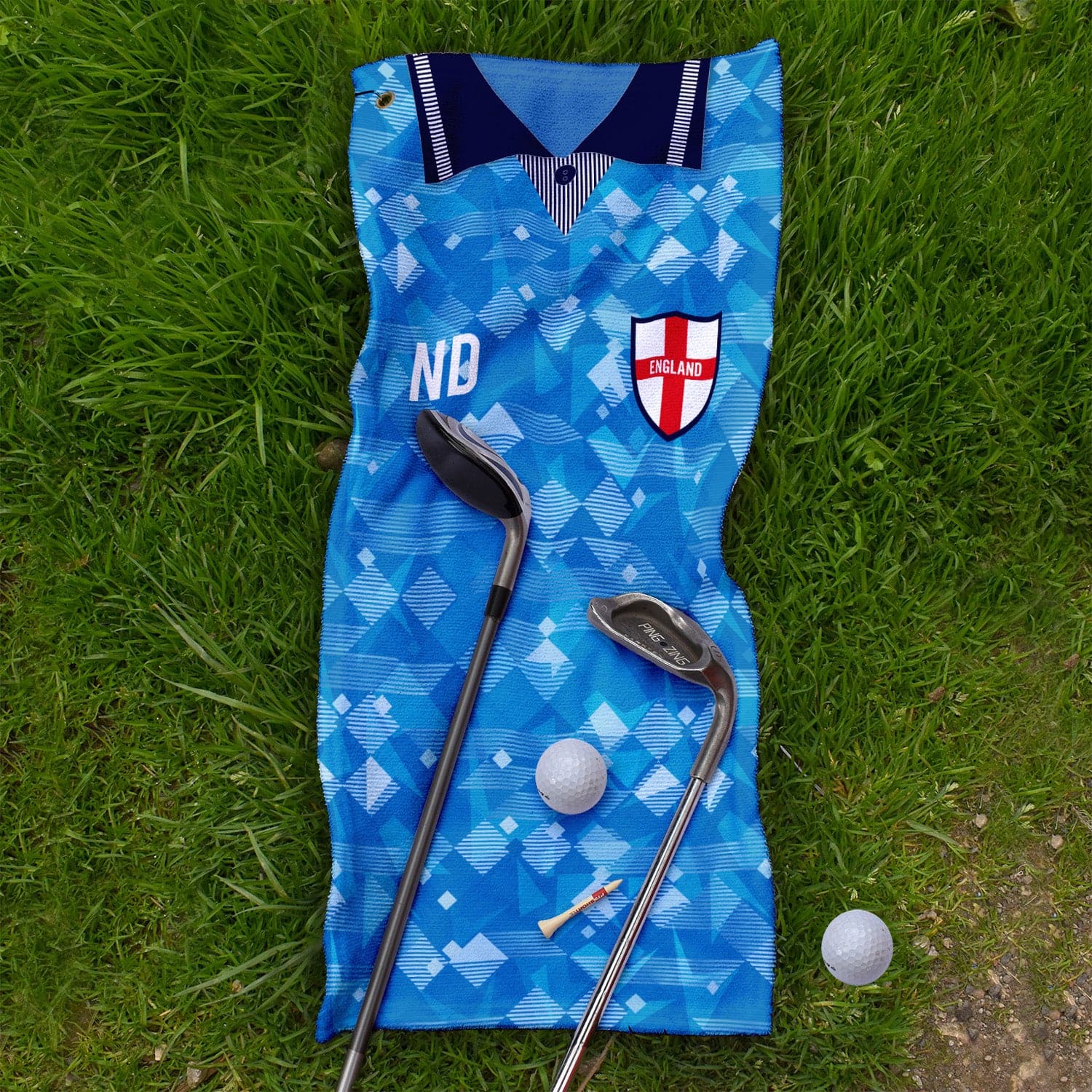 England - 1990 Third - Retro Golf Towel