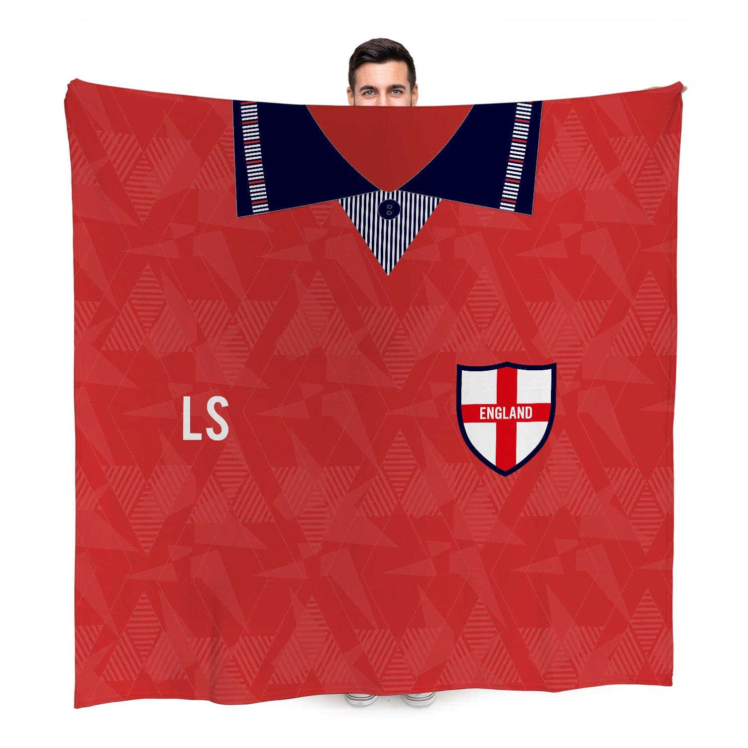 England - 1990 Away Shirt - Retro Fleece Blanket