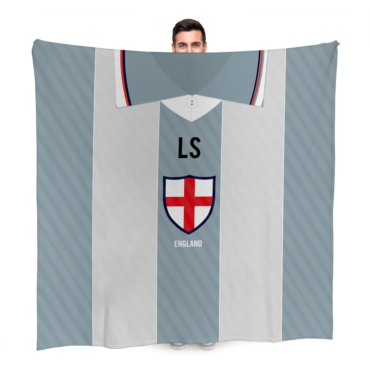 England - 1996 Away Shirt - Retro Fleece Blanket