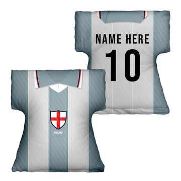 England - 1996 Away - Retro Shirt Cushion