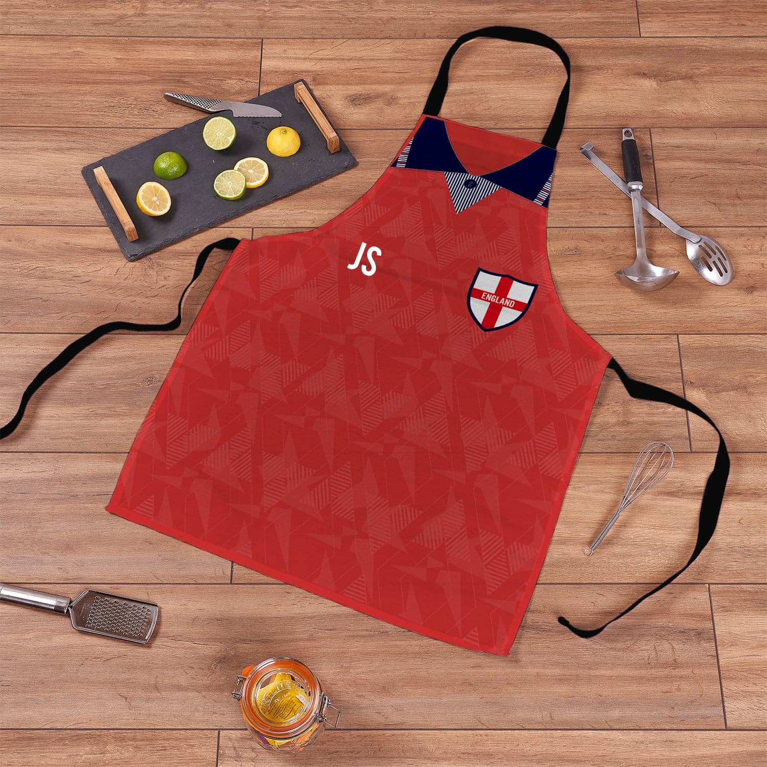 England - 1990 Away Shirt - Retro Football Apron