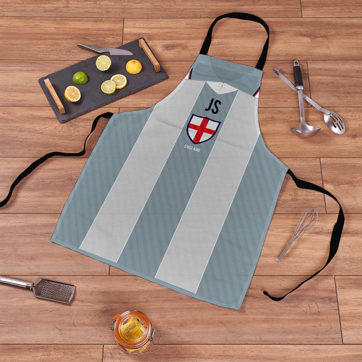 England - 1996 Away Shirt - Retro Football Apron