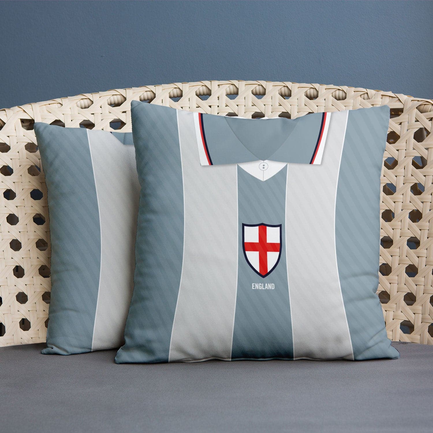 England - 1996 Away Shirt - 45cm or 61cm Retro Cushion