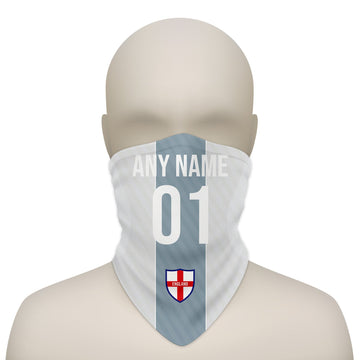 England 1996 Away - Personalised Retro Football Snood