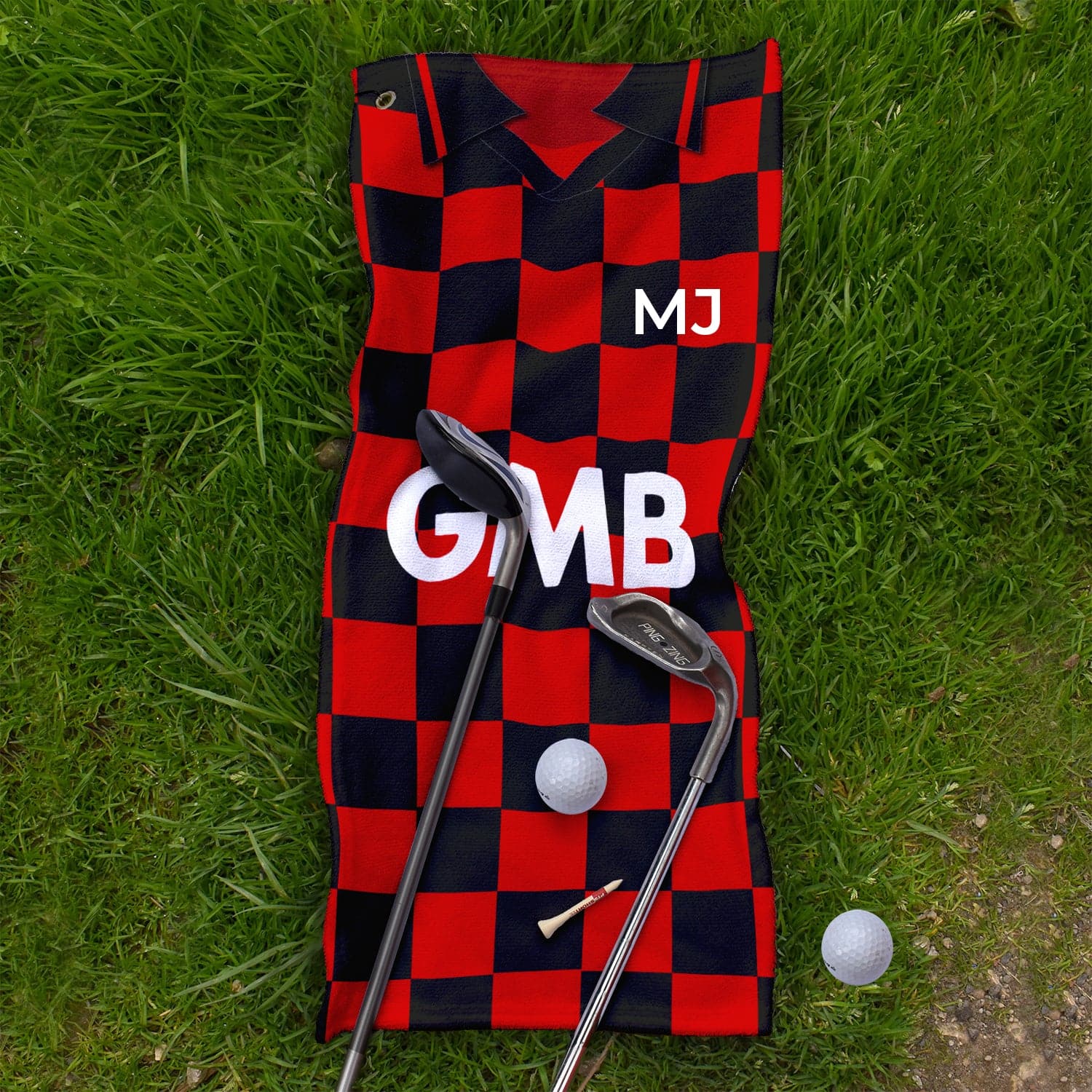 Fulham - 1996 - AWAY - Personalised Retro Golf Towel