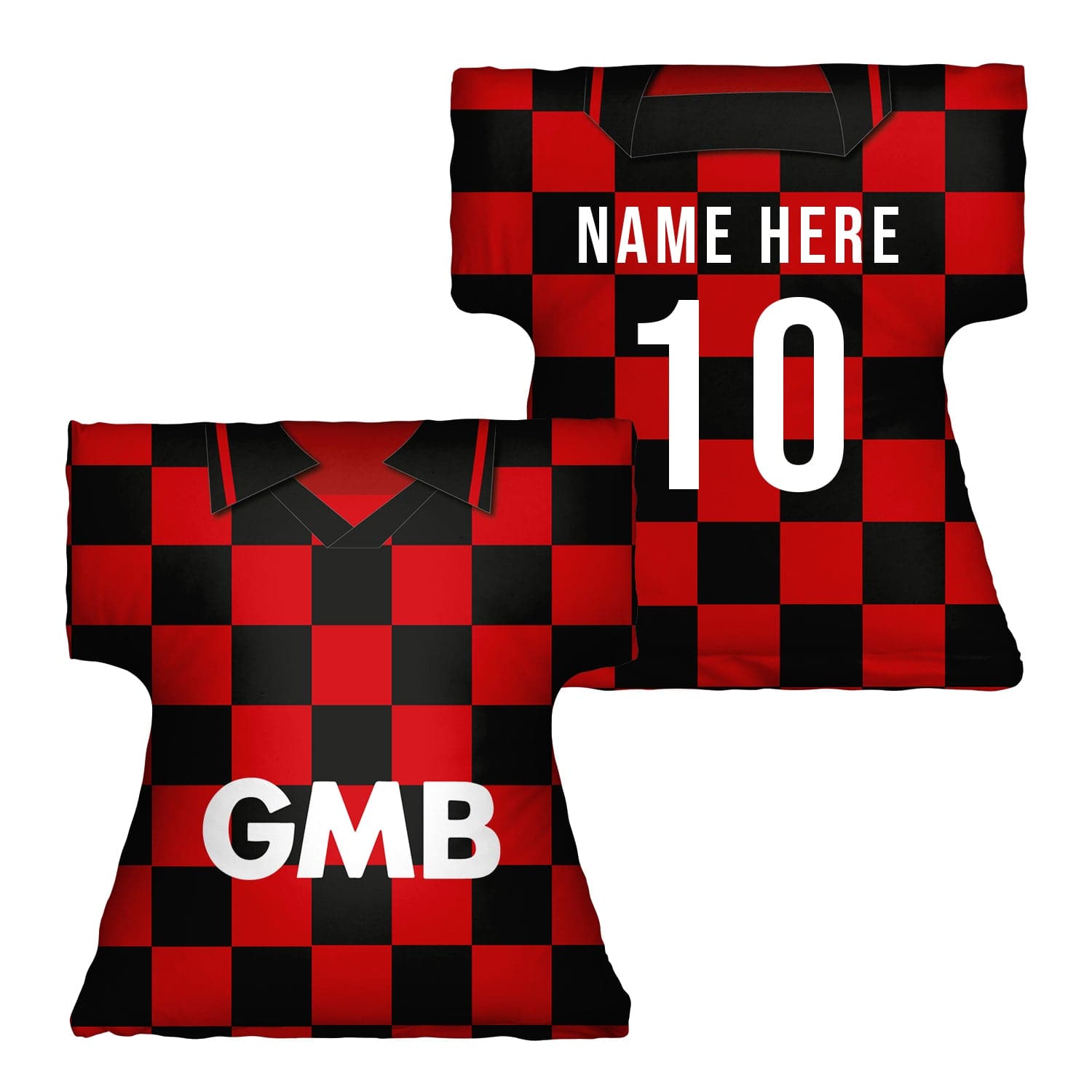 Fulham - 1996 - AWAY - Personalised Retro Shirt Cushion