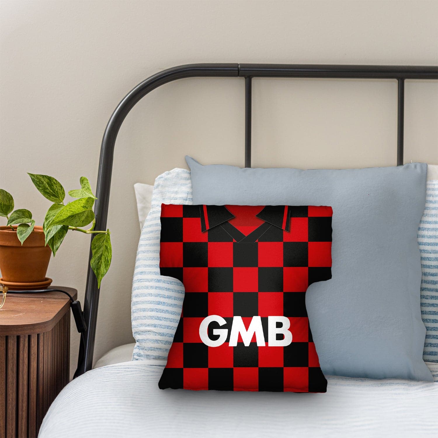 Fulham - 1996 - AWAY - Personalised Retro Shirt Cushion