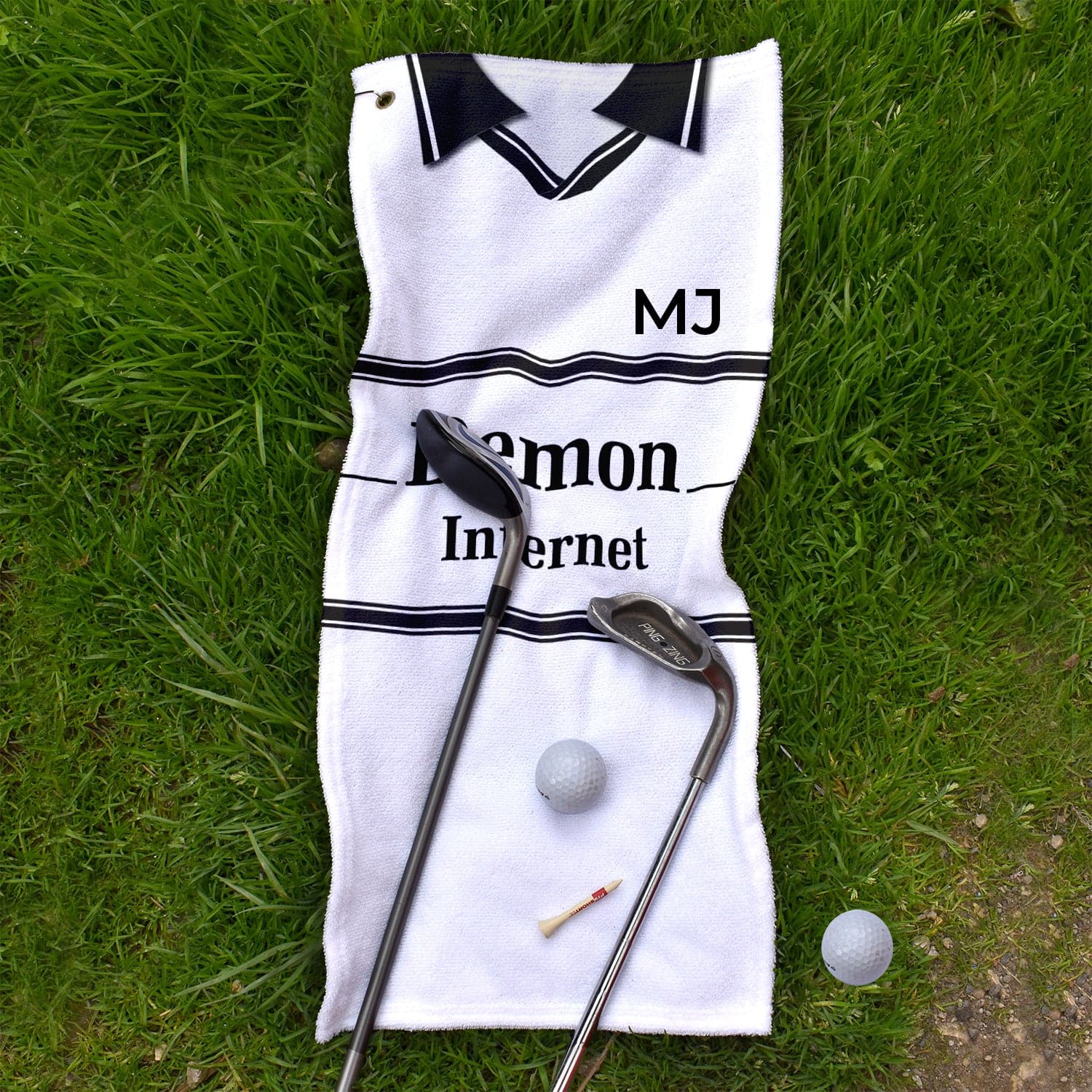 Fulham - 2000 - HOME - Personalised Retro Golf Towel