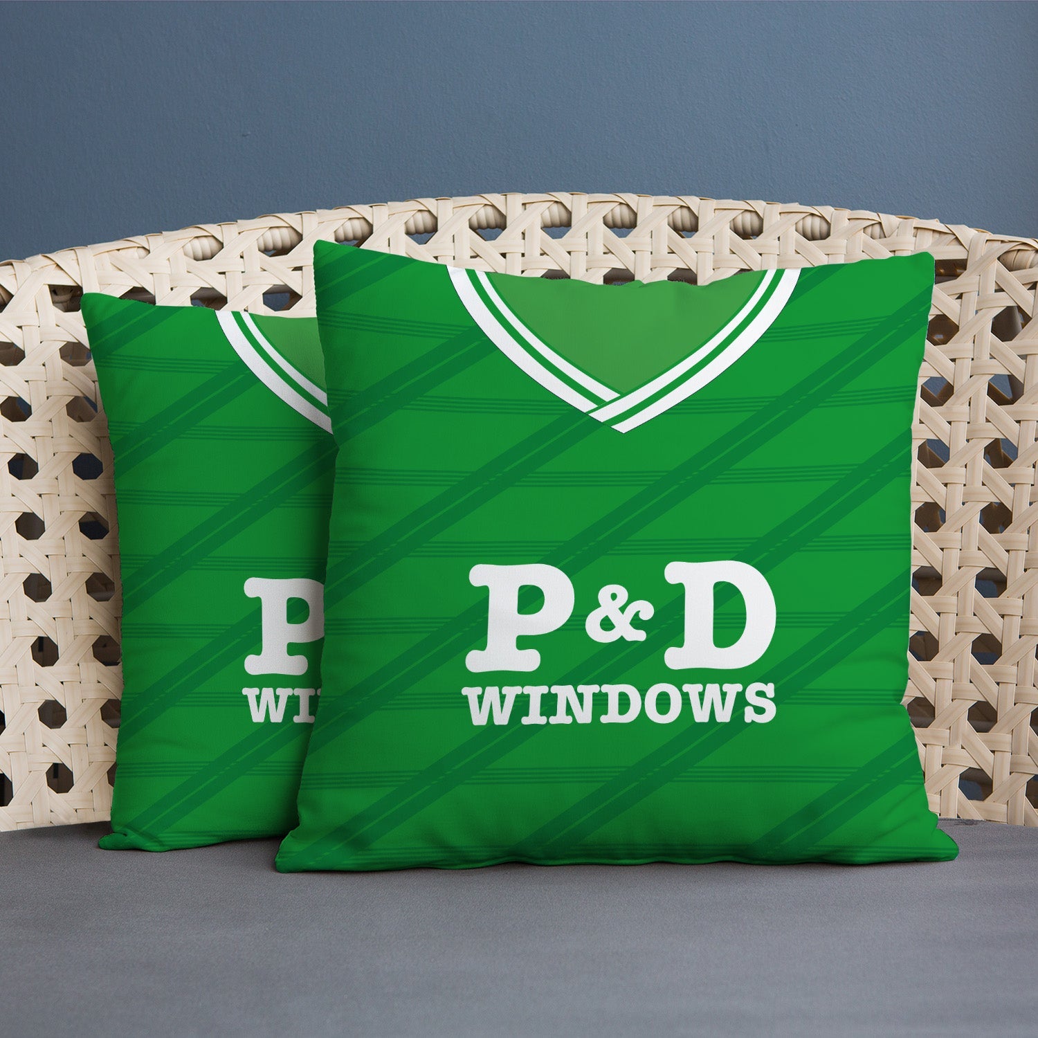 Hibernian 1988 Home Shirt - 45cm or 61cm Retro Cushion