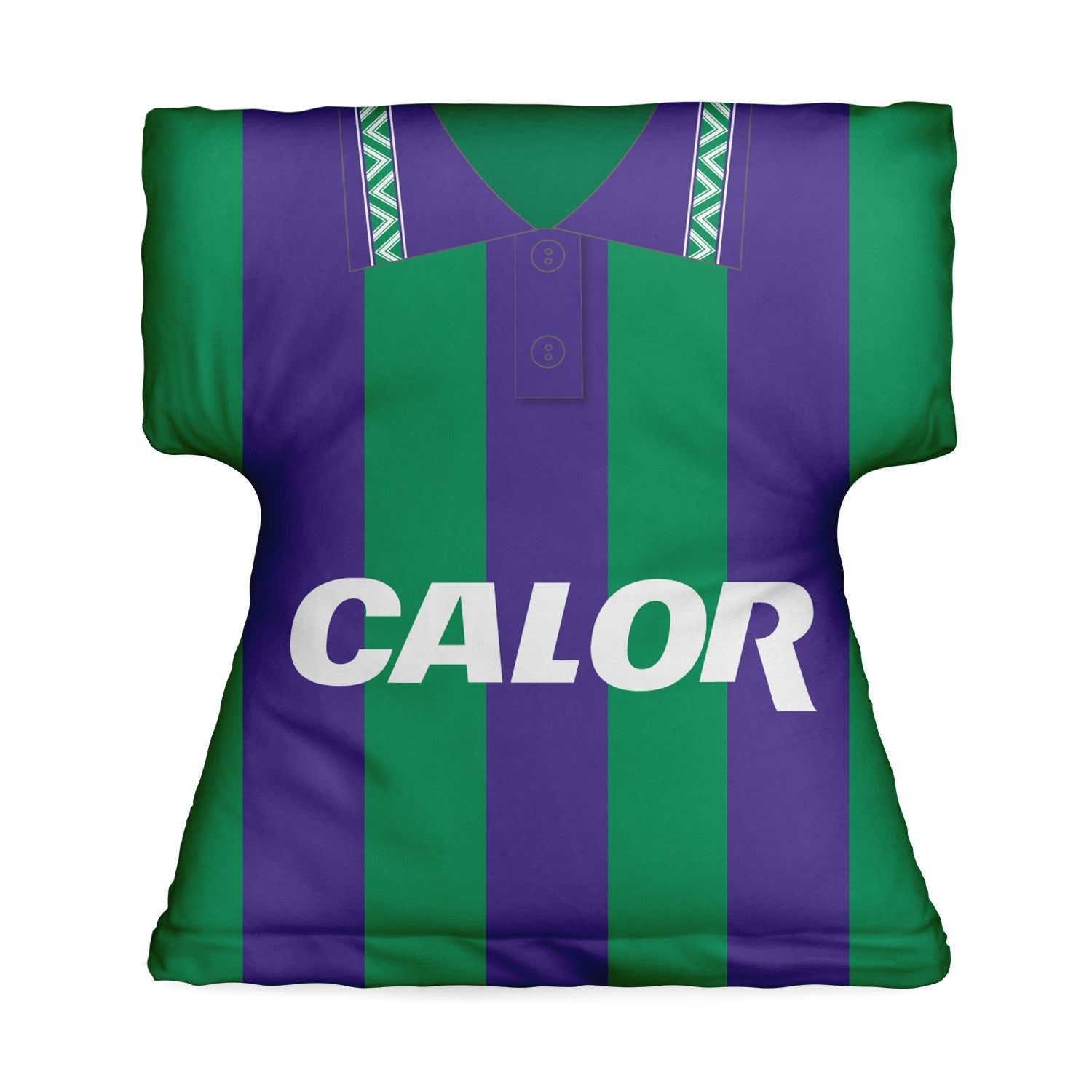 Hibernian 1994 Away Shirt - Personalised Retro Shirt Cushion