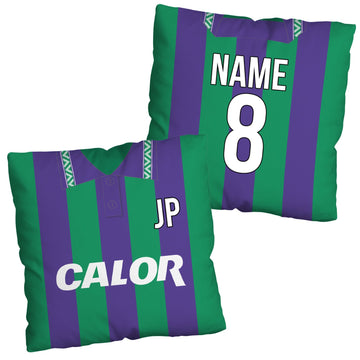 Hibernian 1994 Away Shirt - 45cm or 61cm Retro Cushion