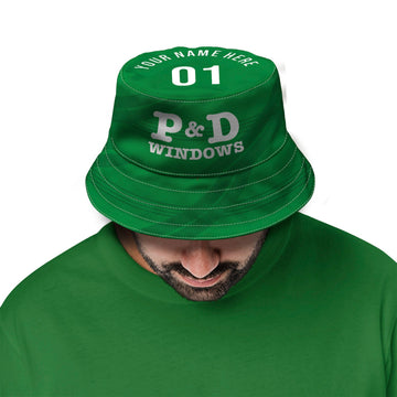 Hibernian Retro 1988 Home - Retro Bucket Hat