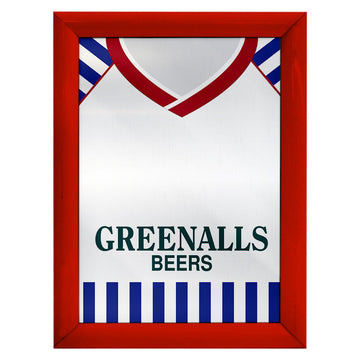 Personalised Huddersfield - 1987 Home Shirt - A4 Metal Sign Plaque - Frame Options Available