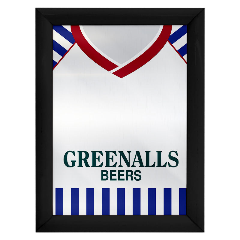 Personalised Huddersfield - 1987 Home Shirt - A4 Metal Sign Plaque