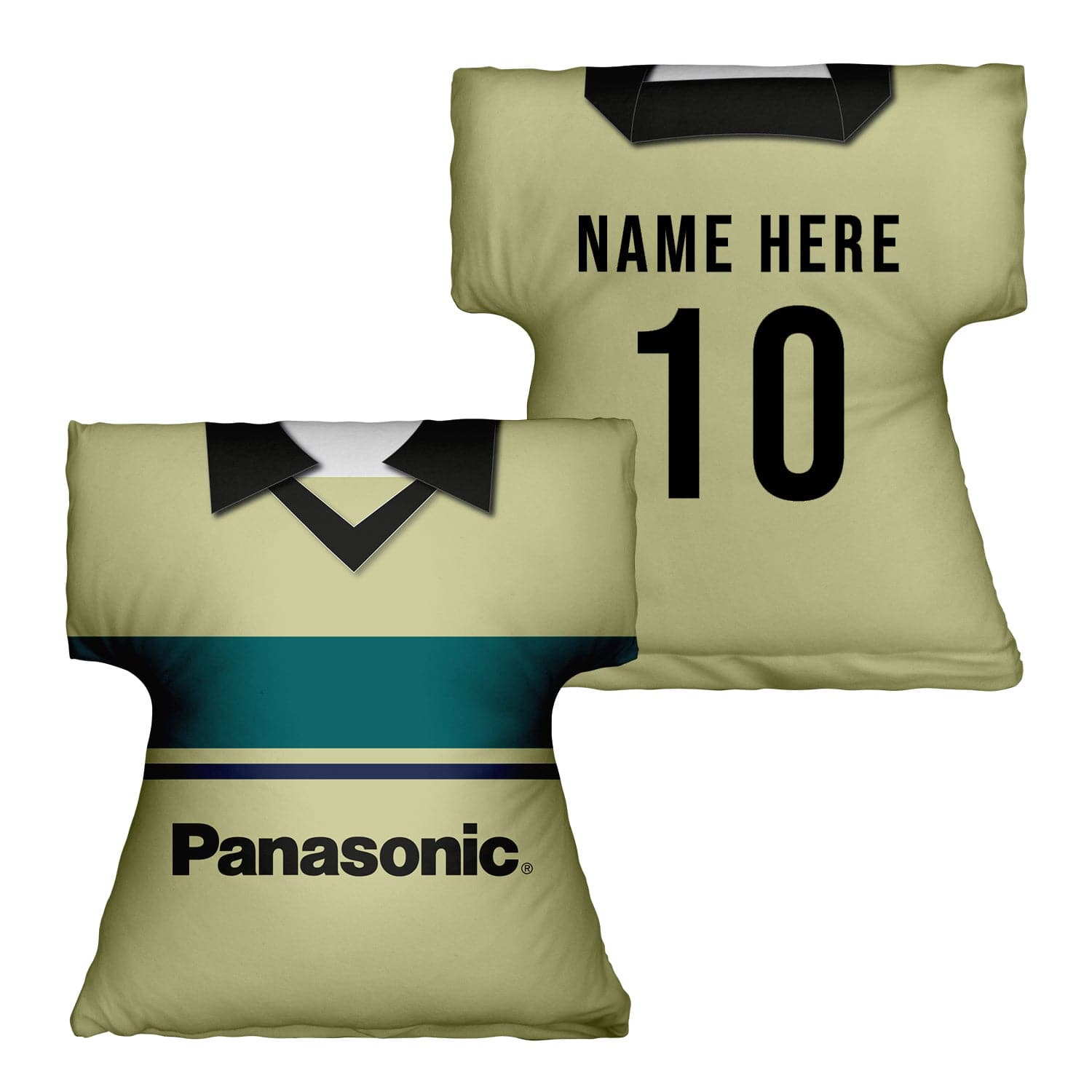 Huddersfield - 1997 Away Shirt - Personalised Retro Shirt Cushion