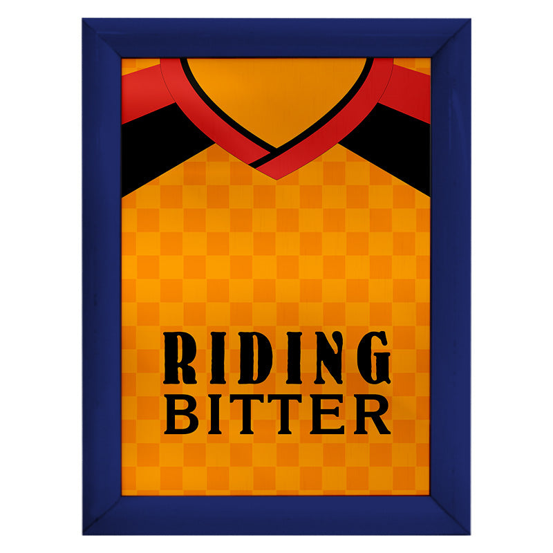 Personalised Hull - 1998  Home Shirt - A4 Metal Sign Plaque