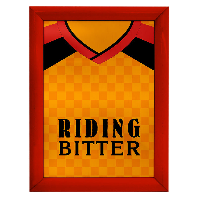 Personalised Hull - 1998  Home Shirt - A4 Metal Sign Plaque