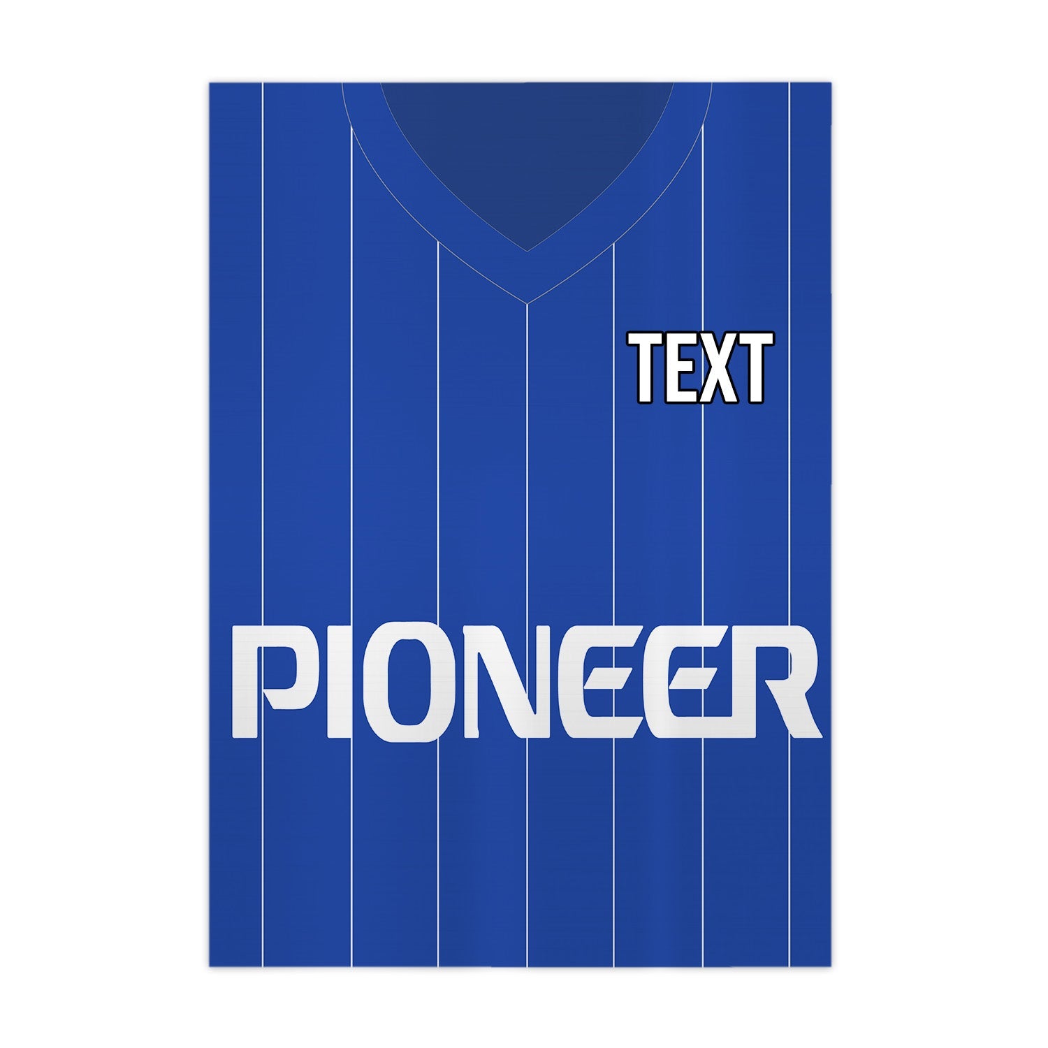 Ipswich Retro 1981 Home Retro Shirt - A4 Personalised Metal Sign Plaque - Frame Options Available