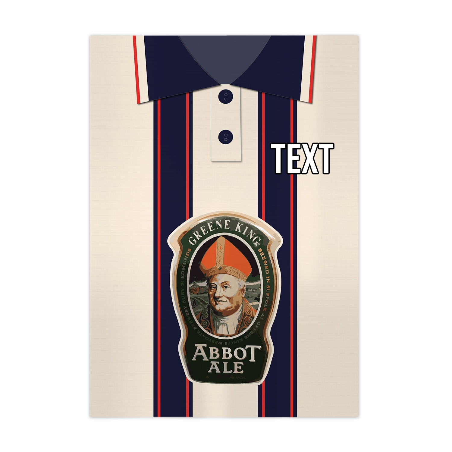 Ipswich Retro 1997 Away Retro Shirt - A4 Personalised Metal Sign Plaque - Frame Options Available