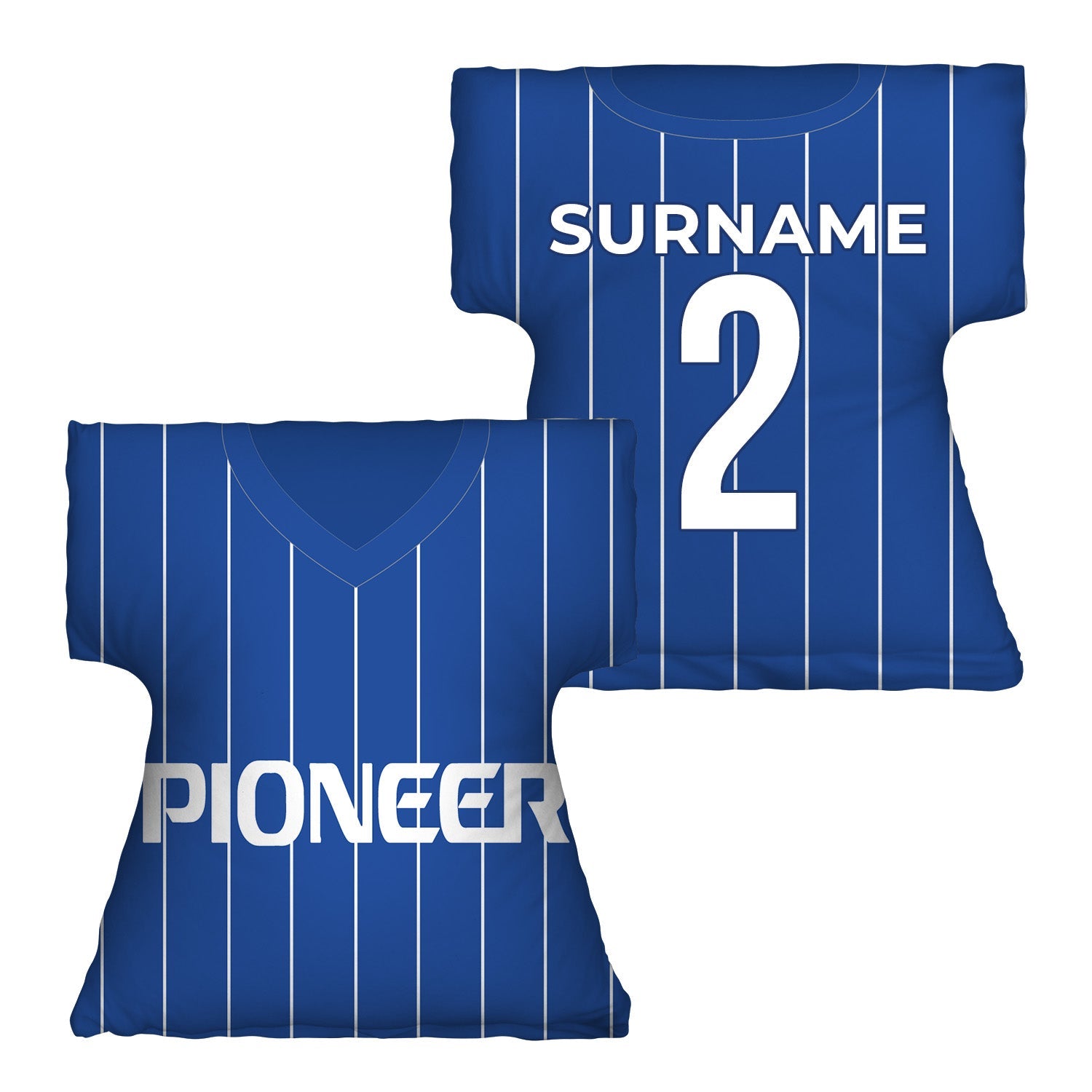 Ipswich Town 1981 Home Shirt - Personalised Retro Shirt Cushion