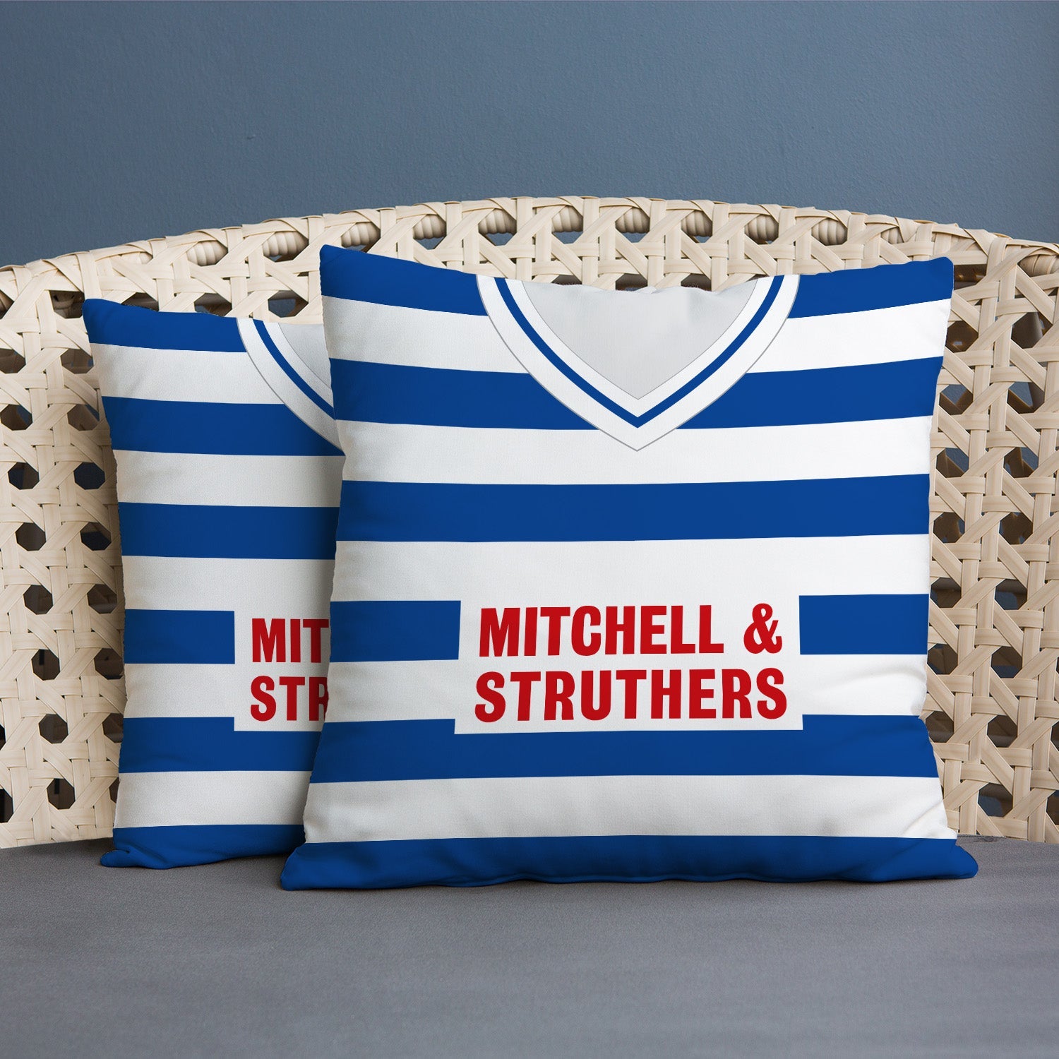 Kilmarnock 1985 Home Shirt - 45cm or 61cm Retro Cushion