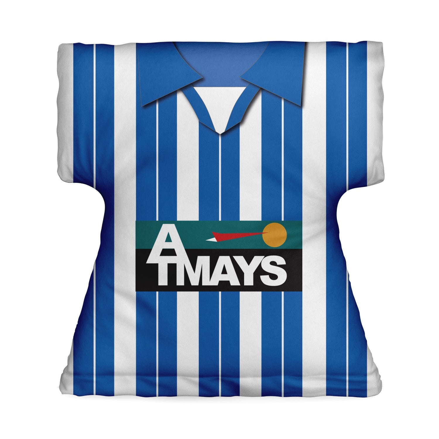 Kilmarnock 1997 Home Shirt - Personalised Retro Shirt Cushion