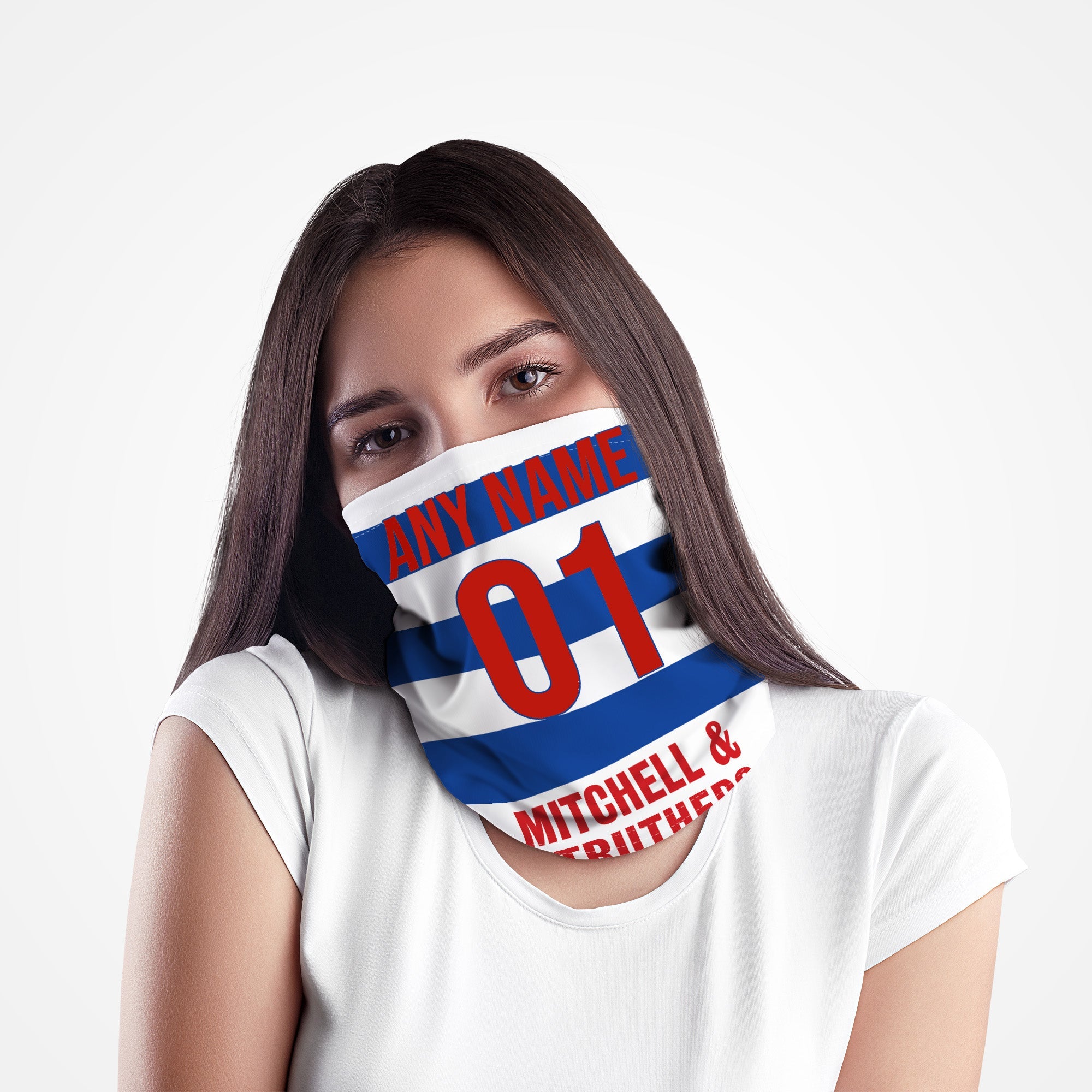 Kilmarnock 1985 Home - Personalised Retro Football Snood