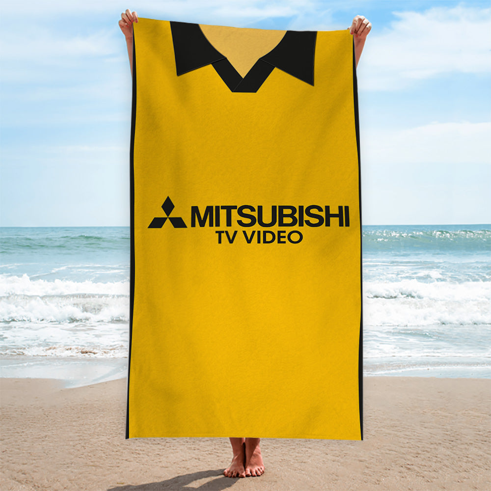 Livingston 1997 Home Shirt - Personalised Lightweight, Microfibre Retro Beach Towel