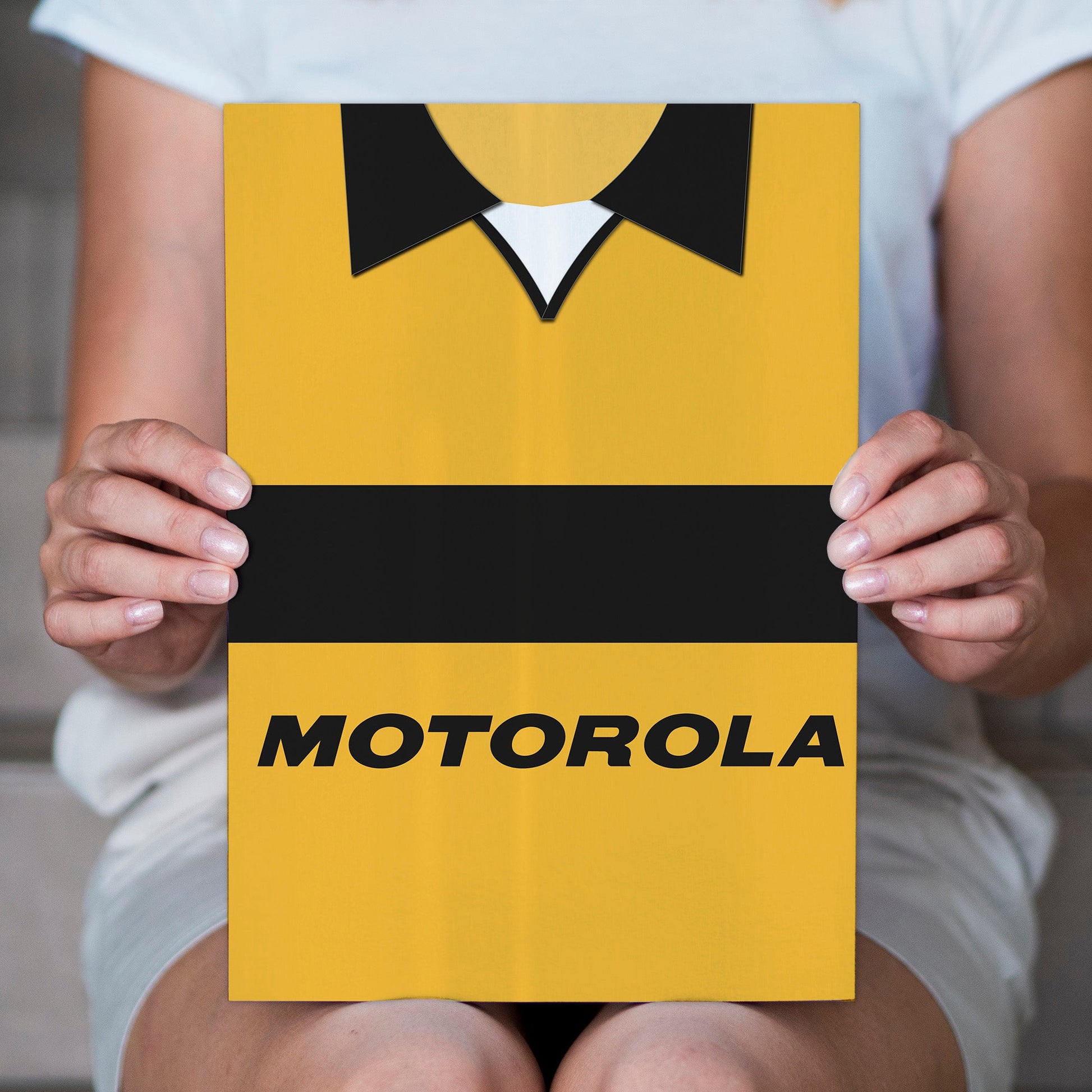 Livingston 2001 Home Shirt - A4 Personalised Metal Sign Plaque