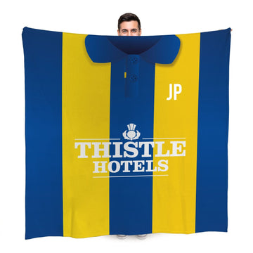 Leeds - 1994 Away Shirt - Retro Fleece Blanket