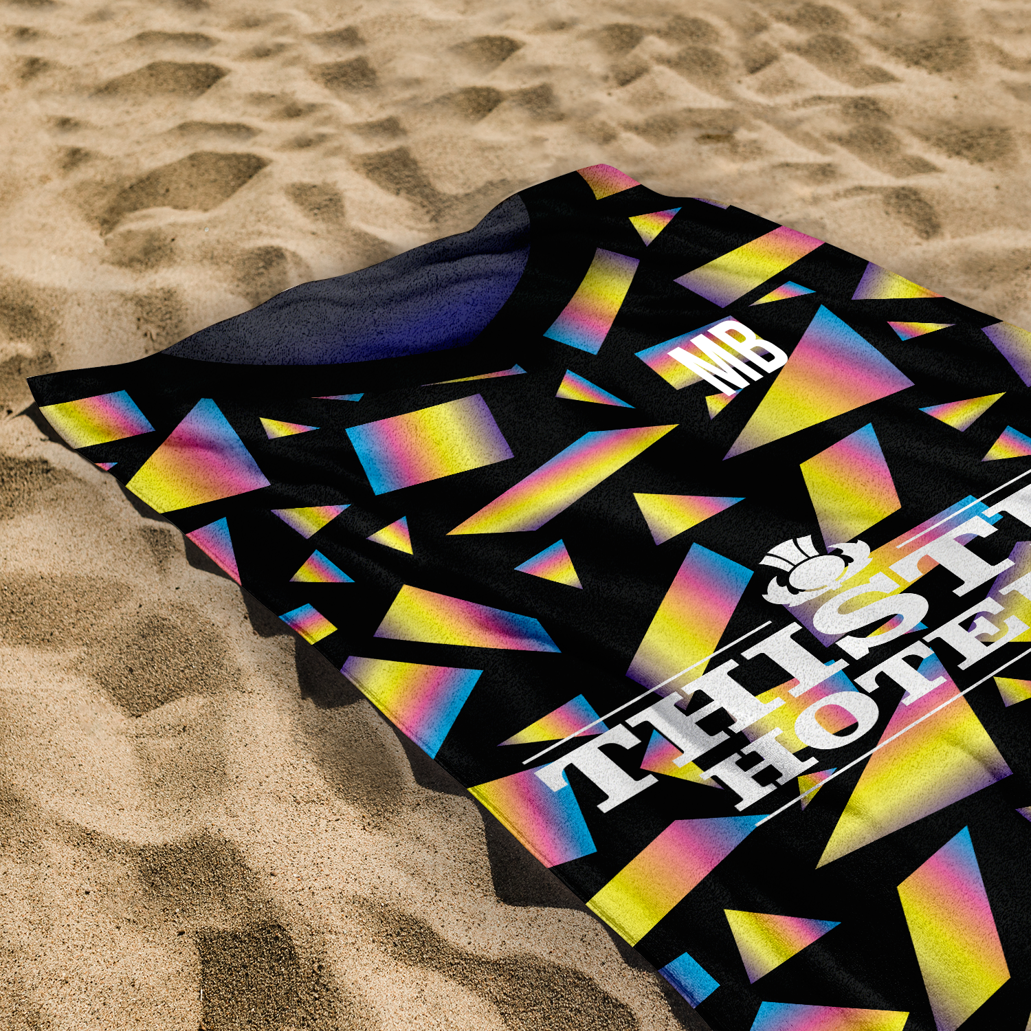 Leeds - 1994 Goalkeepers Shirt - Personalised Retro Lightweight, Microfibre Beach Towel - 150cm x 75cm