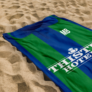 Leeds - 1994 Third Shirt - Personalised Retro Lightweight, Microfibre Beach Towel - 150cm x 75cm