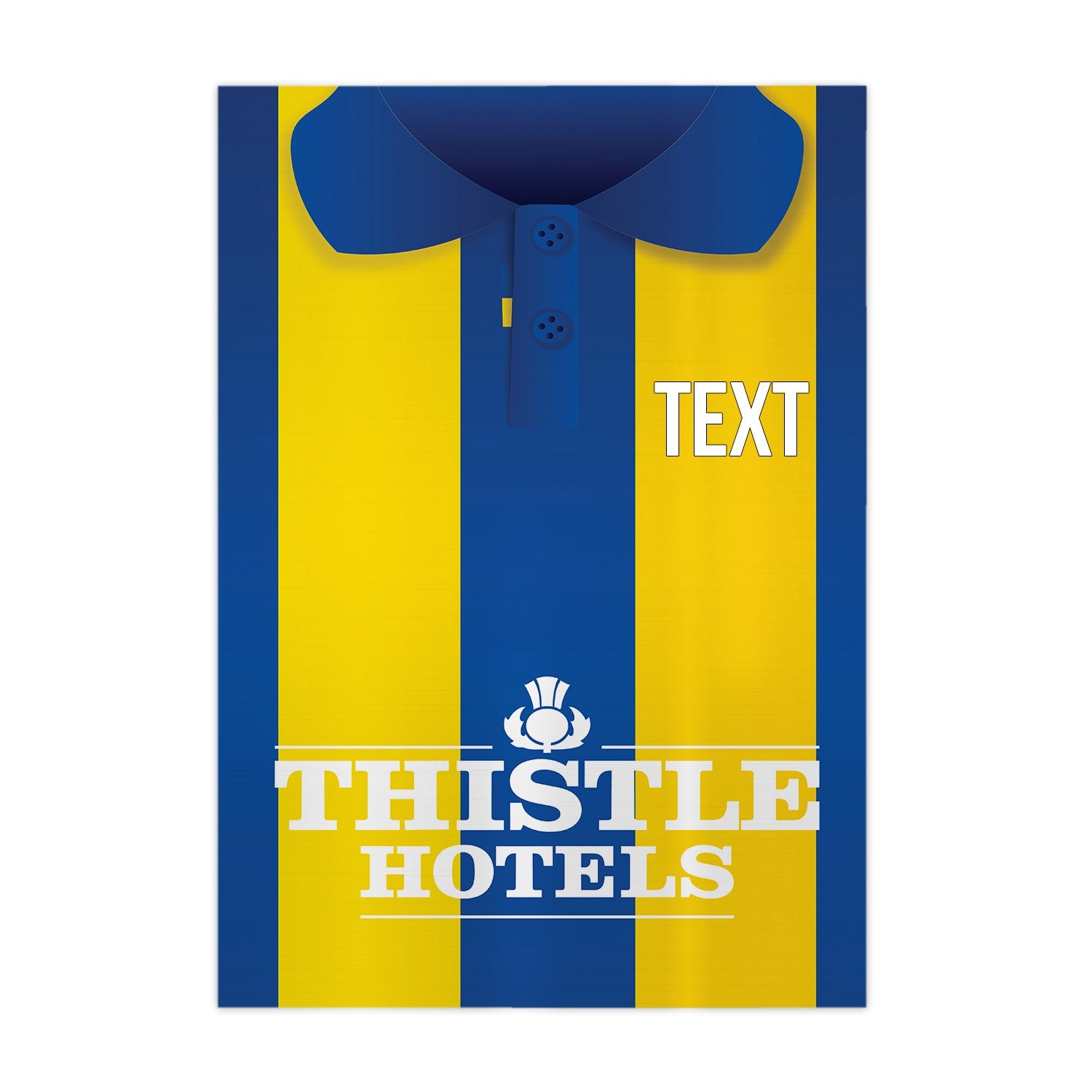 Personalised Leeds 1994 Away Shirt - A4 Metal Sign Plaque