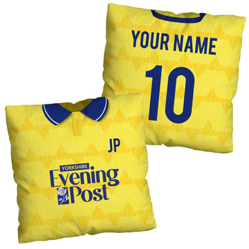 Leeds - 1992 Away Shirt - 45cm or 61cm Retro Cushion