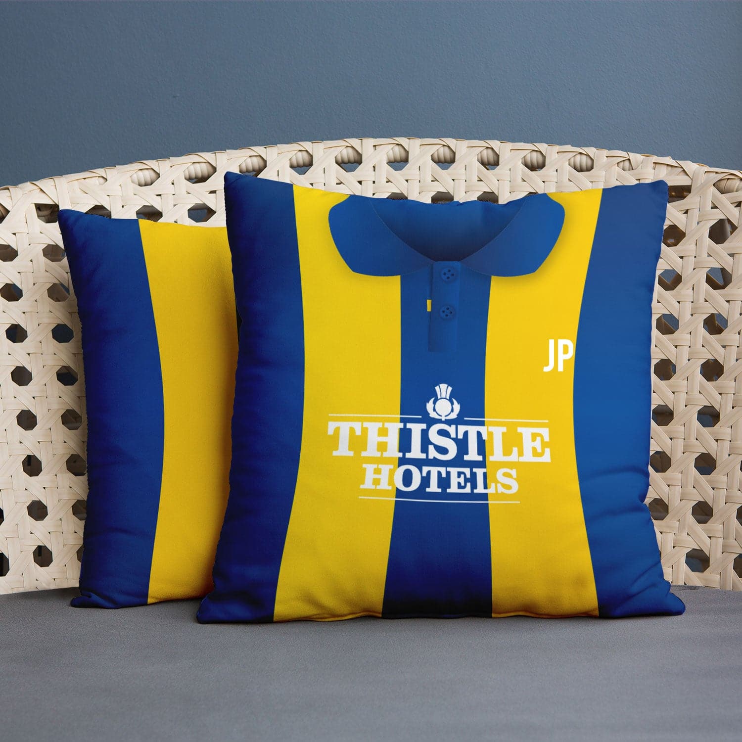 Leeds United FC - 1994 Away Shirt - 45cm Retro Cushion