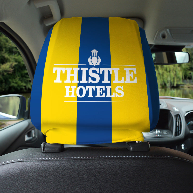 Leeds 1994 Away - Retro Football Shirt - Pack of 2 - Car Seat Headrest Covers