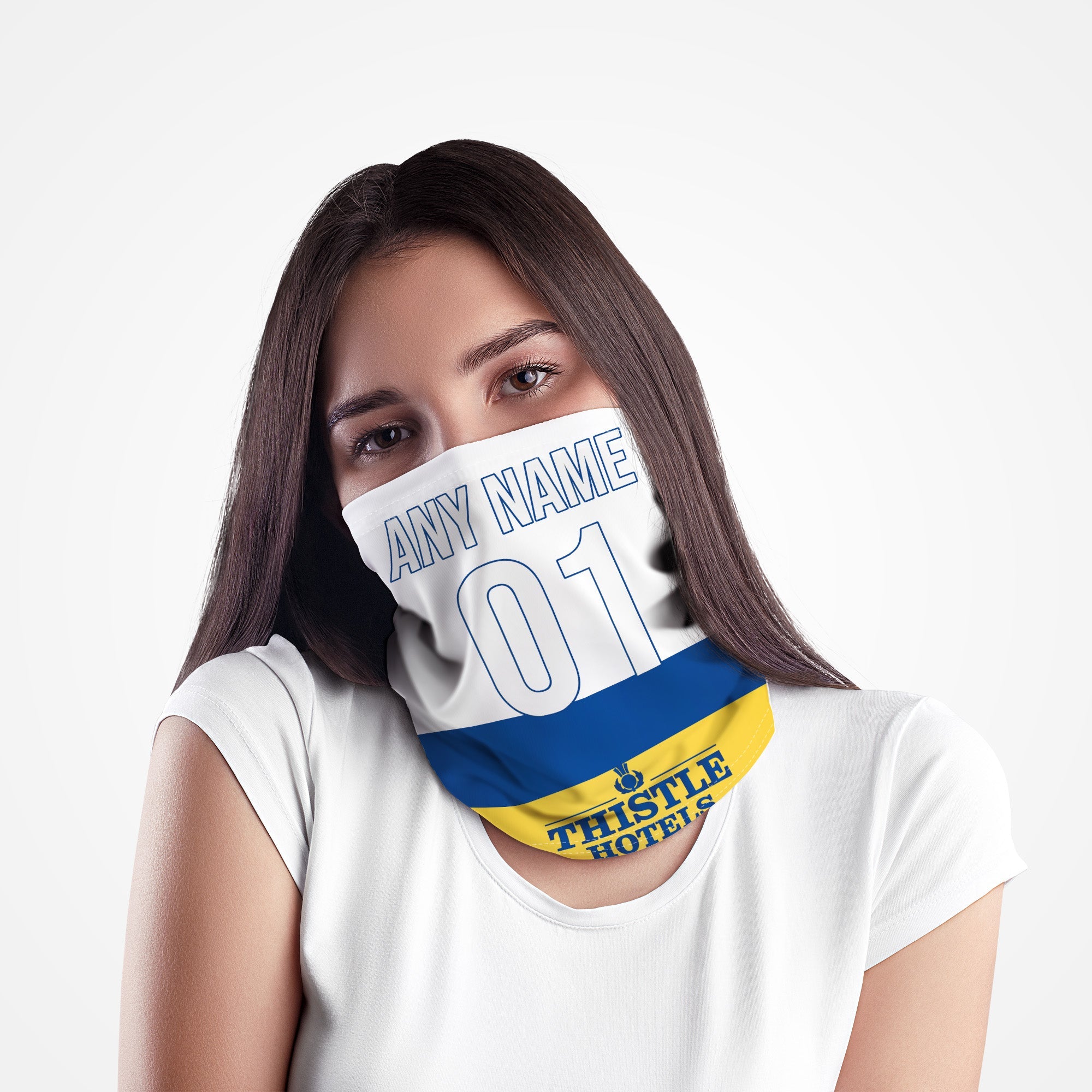 Leeds Retro 1994 Home - Personalised Retro Football Snood