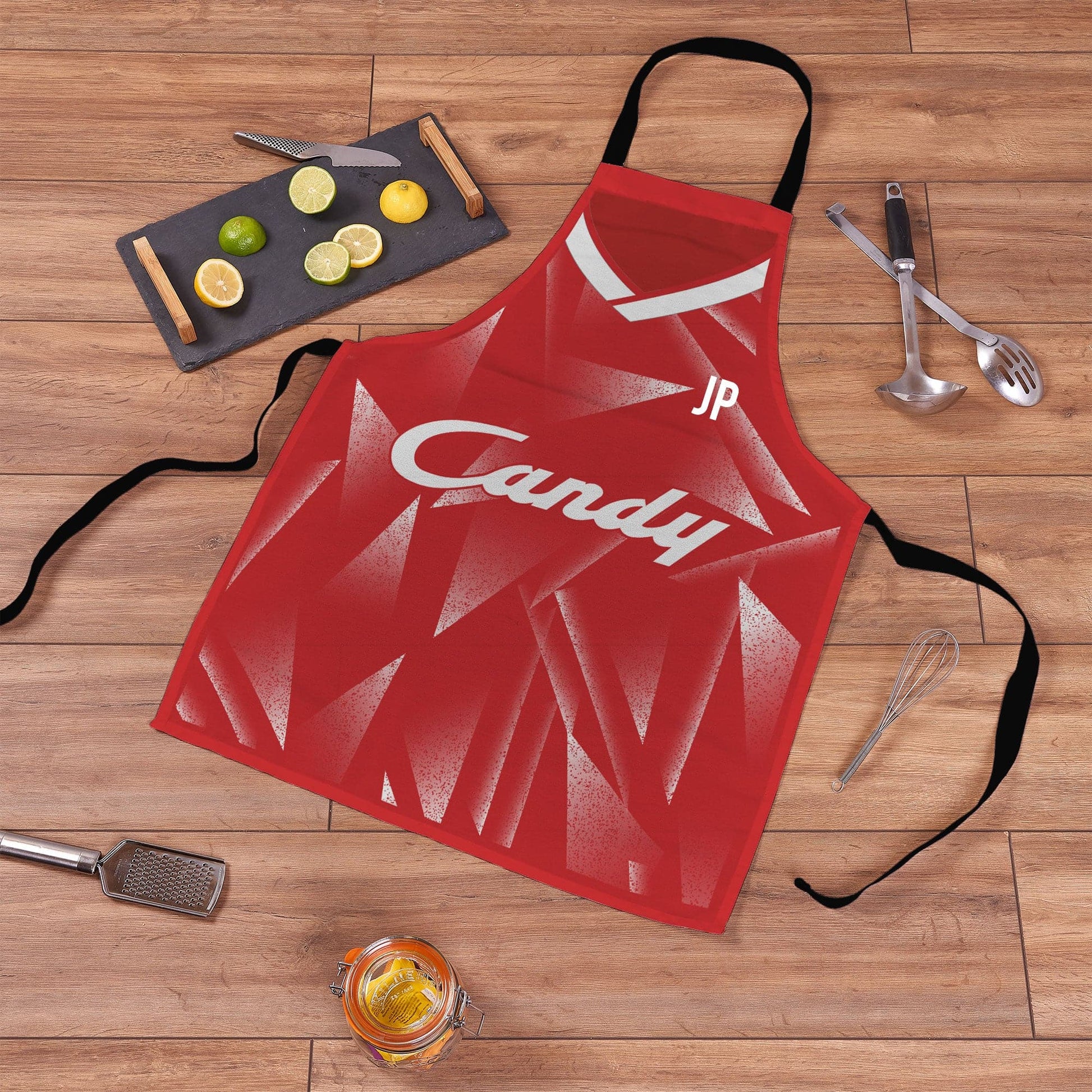 Liverpool FC Retro Shirt Personalised Apron Gift